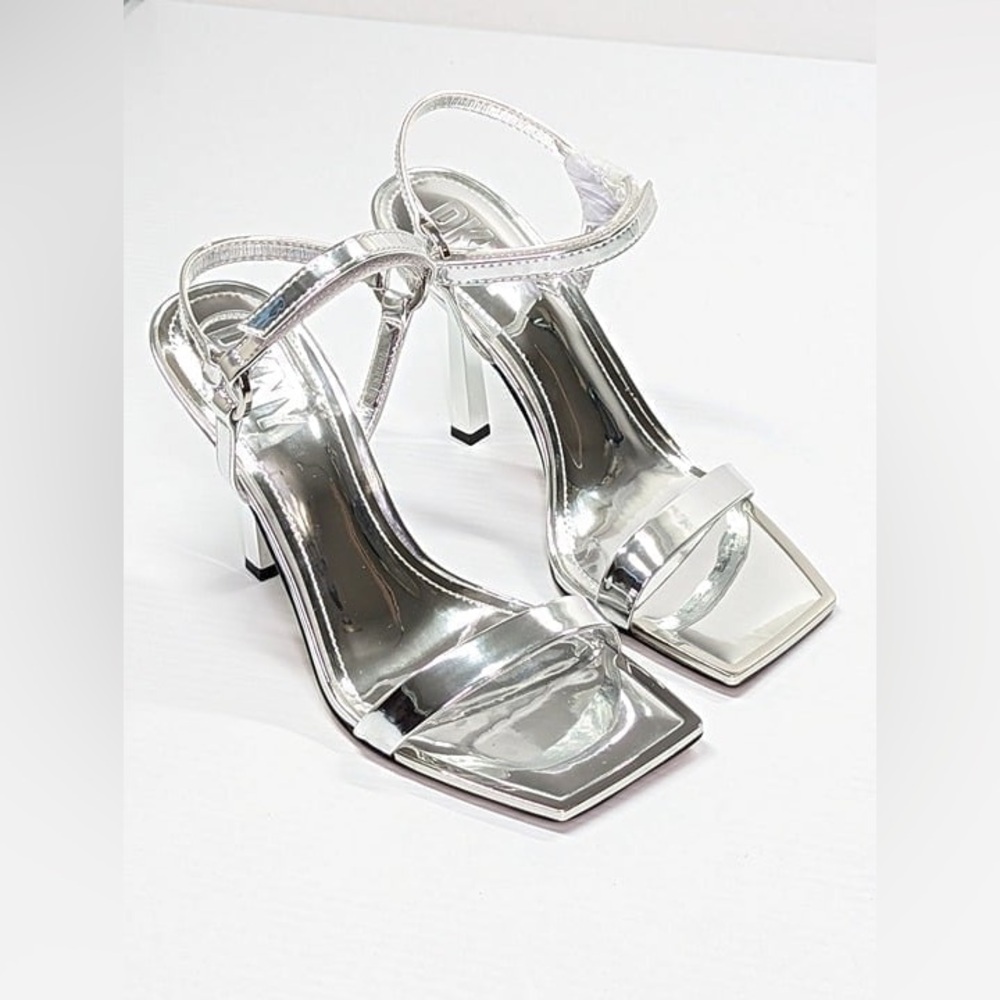 DKNY Women's Rance Ankle-Strap Square-Toe Dress Sandals
